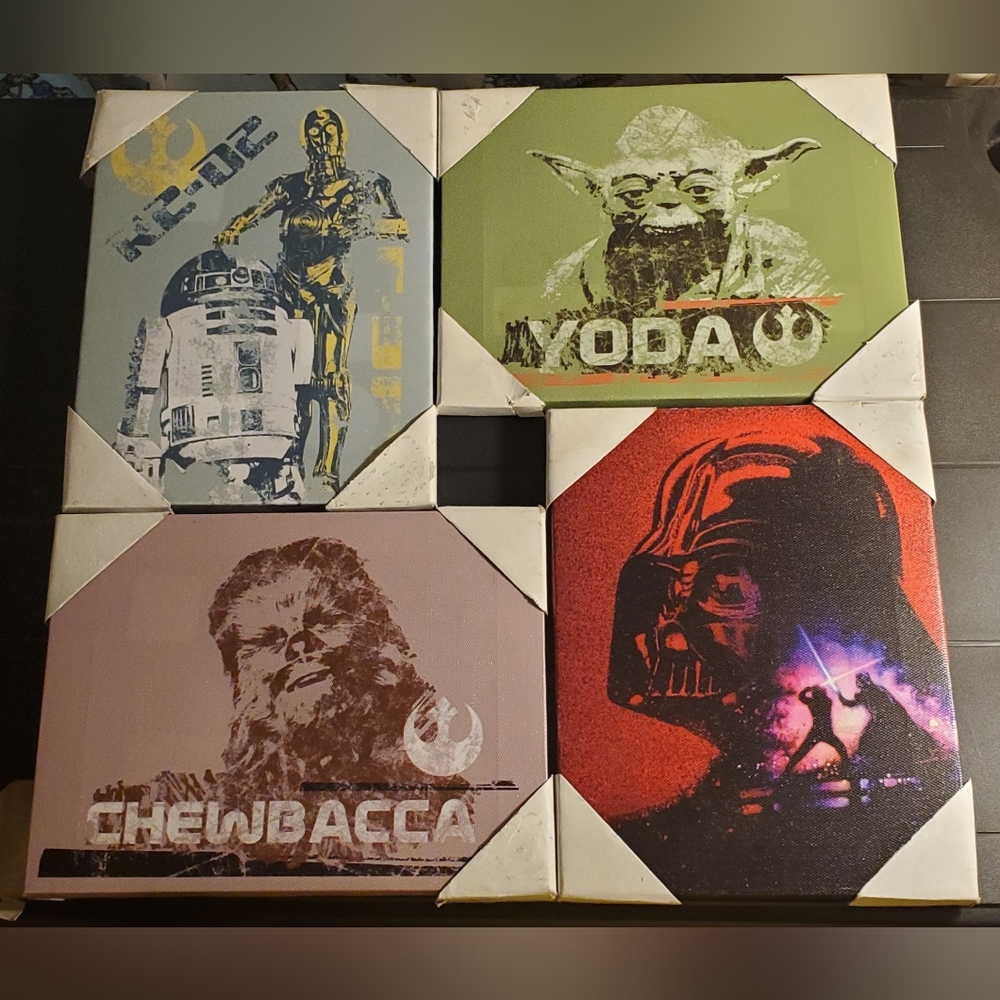 Star Wars Canvas Art collage